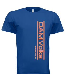 DAM Volks Orange Ink Neon Shirt