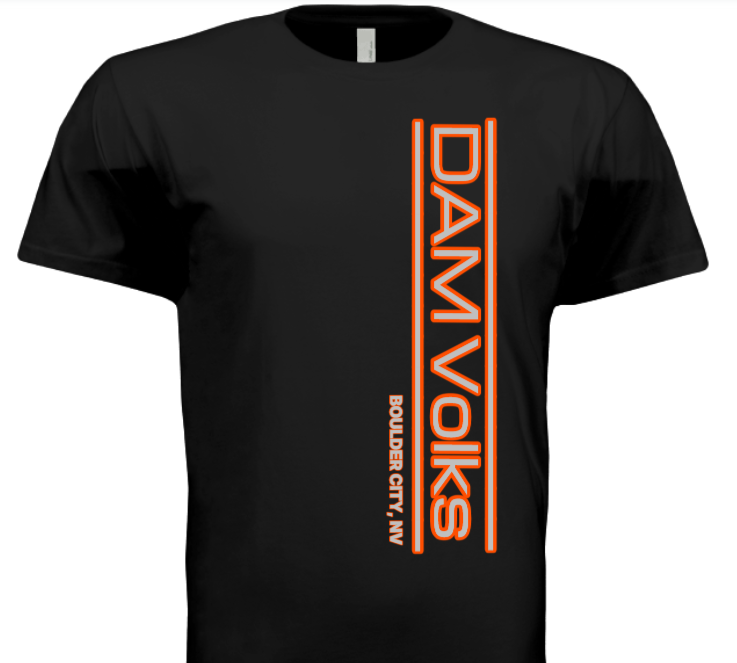 DAM Volks Orange Ink Neon Shirt